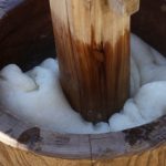 もち米をざるにあげる理由はどうしてなの?水につけたままではダメ?